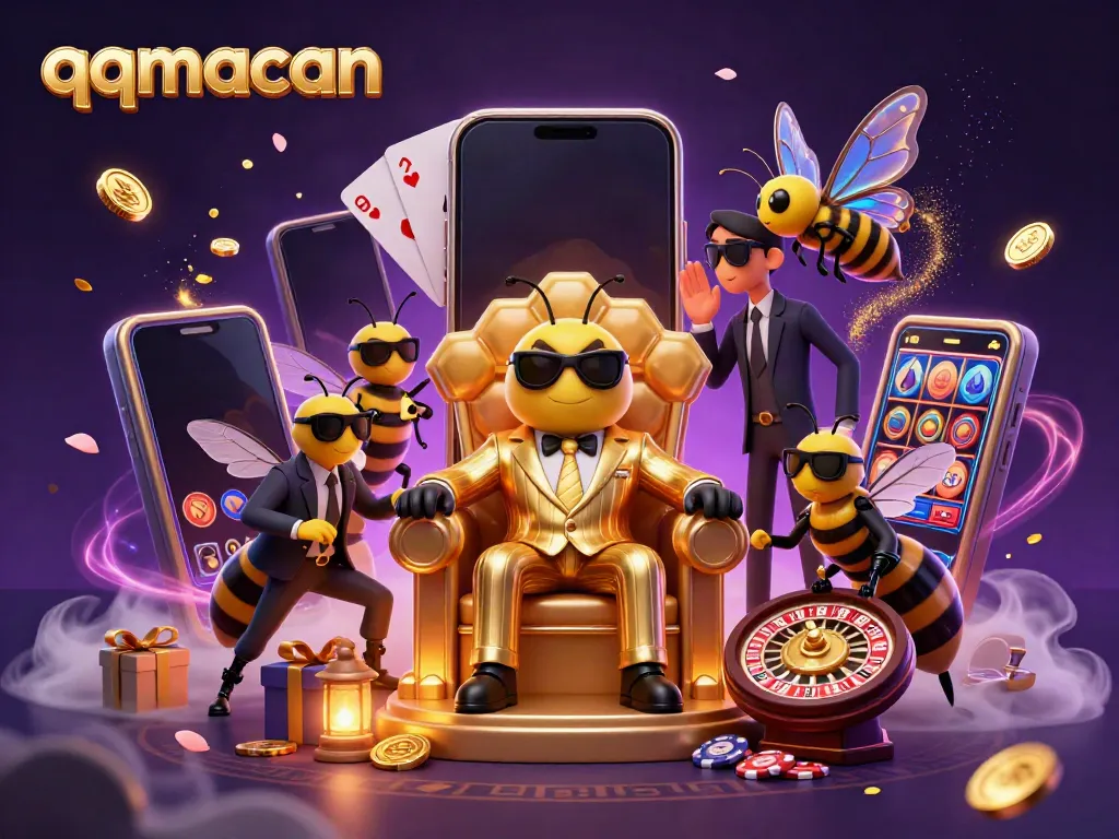 Spin to win with qqmacan's slot games, showcasing vibrant gameplay and dynamic rewards.