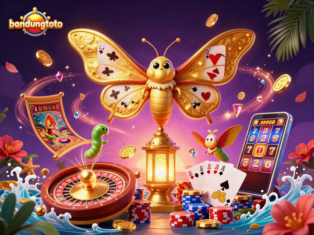 Experience bandungtoto with vibrant casino-themed elements and dynamic characters.
