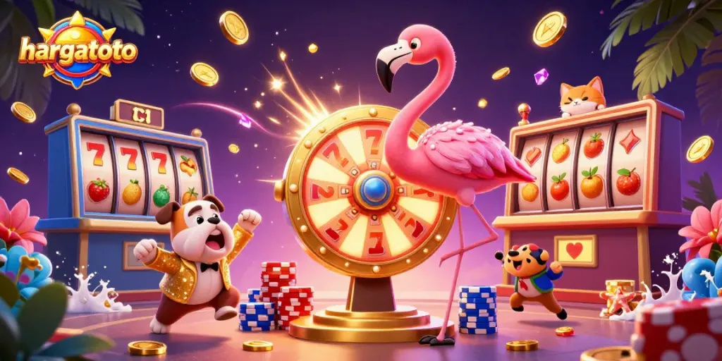 Experience thrilling gameplay at hargatoto with exciting slots and vibrant casino elements.
