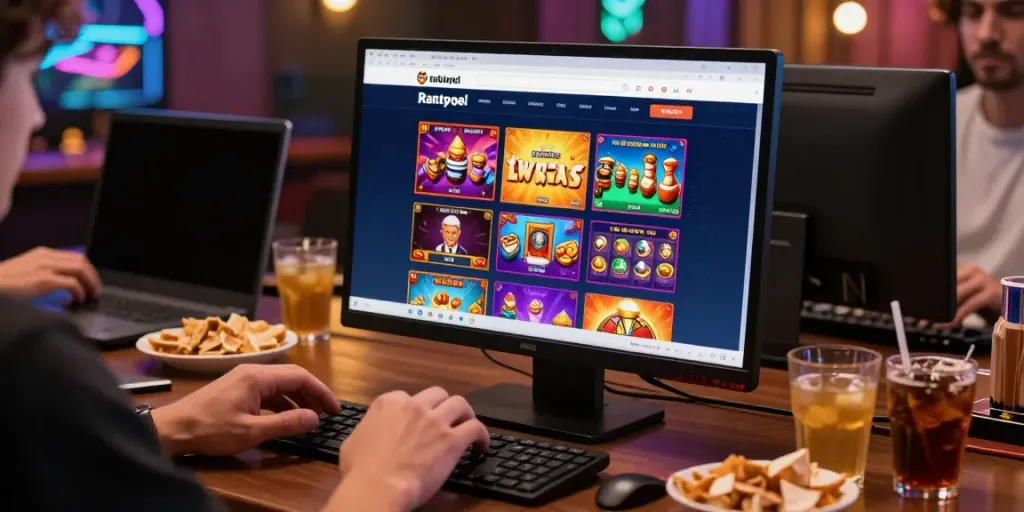 Pengalaman bermain ratutogel secara online dengan antarmuka yang menarik di laptop.