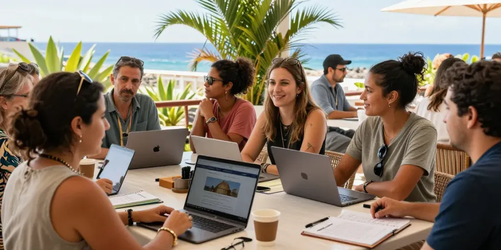 Tenerife Forum community gathering with locals and expats sharing travel tips and experiences.