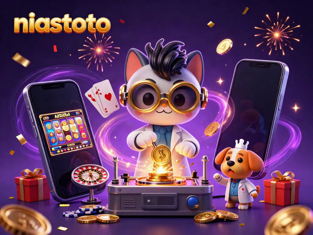 Engage with niastoto's thrilling gameplay as a mad scientist cat creates a gold-coin machine.