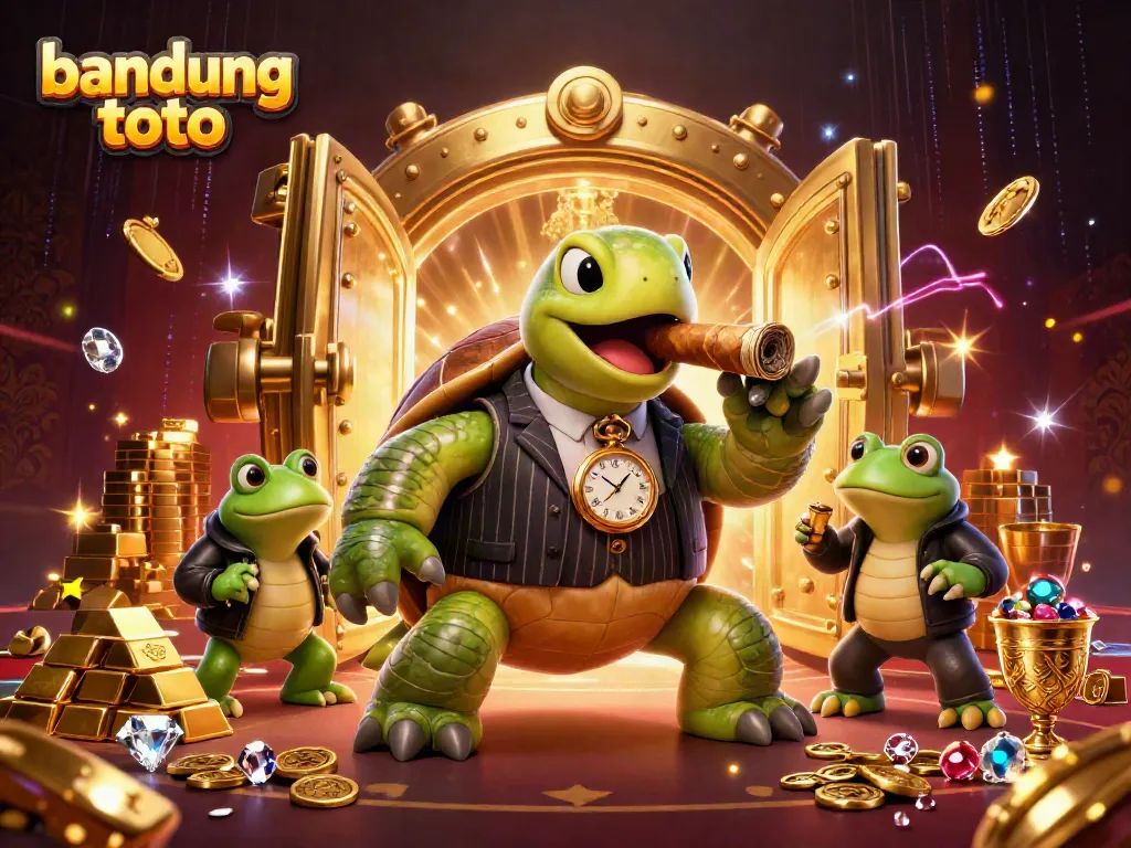 Engage with the thrilling bandung toto gaming experience featuring a unique casino scene.